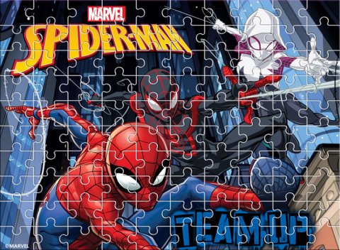 neuveden: Vybarvující puzzle Spiderman, 49 x 36 cm (100 Pcs.)