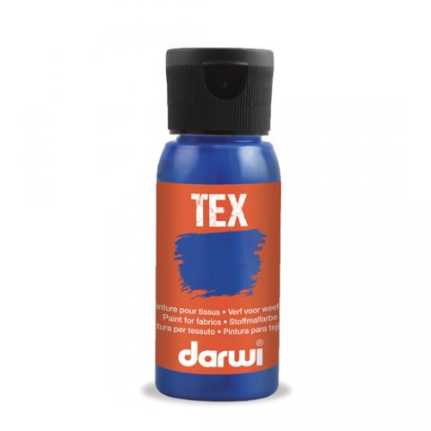 neuveden: DARWI TEX barva na textil - Ultramarínová modrá 50 ml neuveden: DARWI TEX barva na textil - Ultramarínová modrá 50 ml