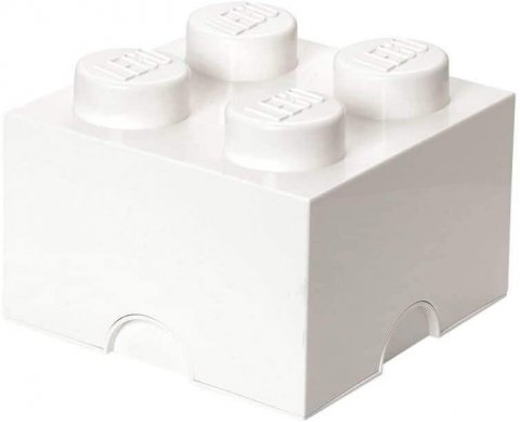 neuveden: Úložný box LEGO 4 - bílý