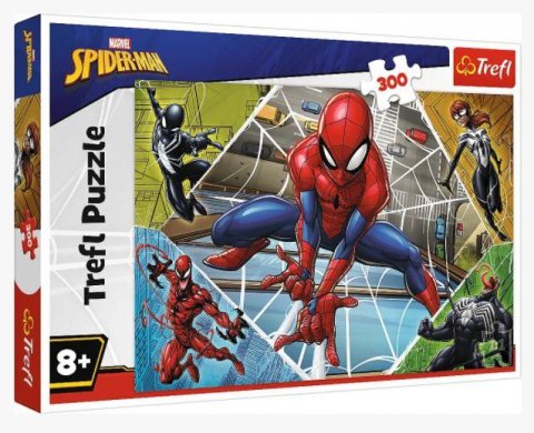 neuveden: Trefl Puzzle Spiderman - Skvělý Spiderman/300 dílků