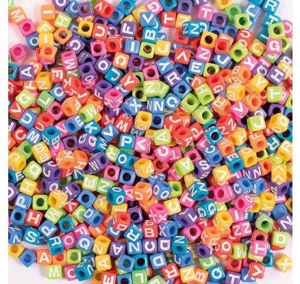 neuveden: Playbox Barevné korálky 7 x 7 mm s písmenky 300 ks neuveden: Playbox Barevné korálky 7 x 7 mm s písmenky 300 ks