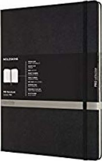 neuveden: Moleskine: Professional diář-zápisník černý XXL