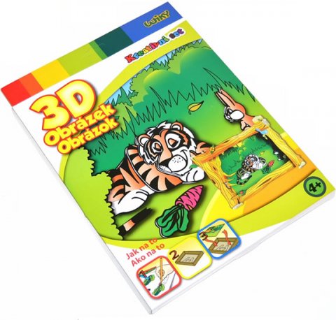 neuveden: Kreativní set - 3D obrázek