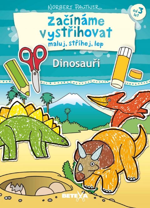 Pautner Norbert: Začínáme vystřihovat - Dinosauři Pautner Norbert: Začínáme vystřihovat - Dinosauři