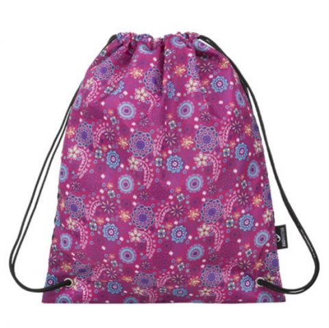 neuveden: Bagmaster Dívčí školní sáček na přezůvky/sport SHOES ALFA 9 A PINK/VIOLET