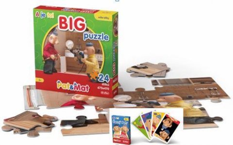 neuveden: PAT A MAT Puzzle BIG 2