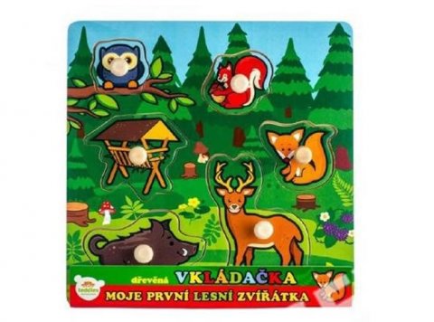 neuveden: Moje první zvířátka - Vkládačka dřevěná neuveden: Moje první zvířátka - Vkládačka dřevěná