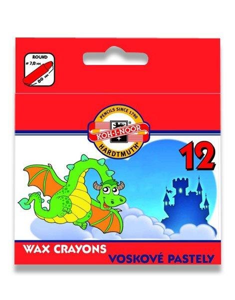 neuveden: Koh-i-noor voskovky WAX CRAYON 12 ks