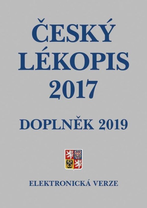 Ministerstvo zdravotnictví ČR: Český lékopis 2017 - Doplněk 2019 - Elektronická verze na flash disku
