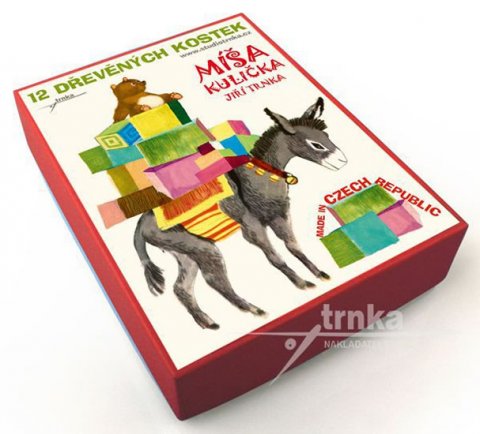 Trnka Jiří: Míša Kulička - dřevěné kostky Trnka Jiří: Míša Kulička - dřevěné kostky