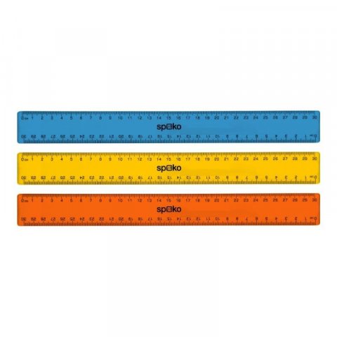 neuveden: Spoko pravítko 30 cm - mix barev