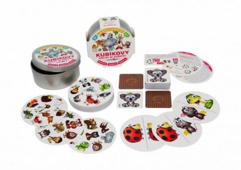 neuveden: Kubíkovy hrátky se zvířátky soubor 3 her (Hmaťák, pexeso, domino) 3v1 v ple neuveden: Kubíkovy hrátky se zvířátky soubor 3 her (Hmaťák, pexeso, domino) 3v1 v ple