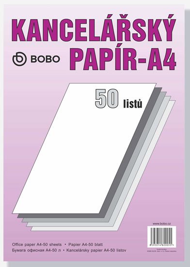neuveden: Kancelářský papír A4, 70g, 50 listů