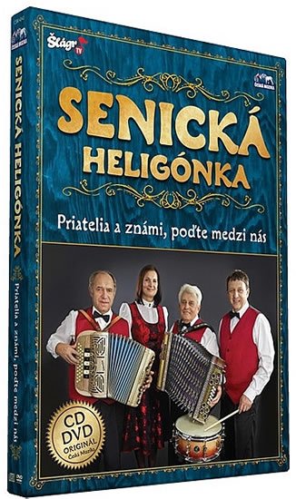 neuveden: Senická heligonka - Priatelia známí - CD+DVD