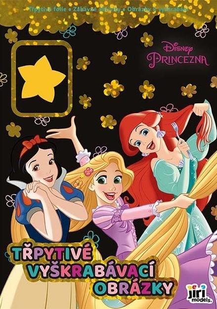 neuveden: Třpytivé vyškrabávací obrázky Princezny