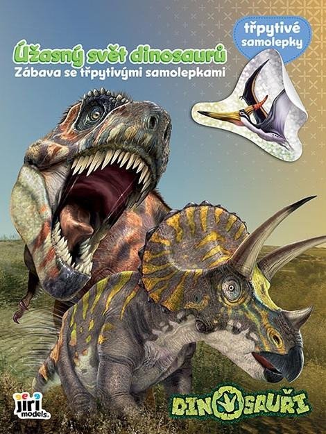 neuveden: Dinosauři - Zábava se třpytivými samolepkami