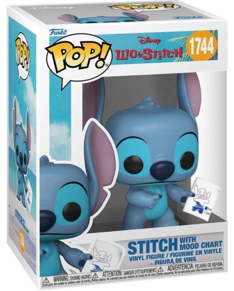 : Funko POP: Lilo & Stitch - Stitch with Mood Chart (s možností CHASE verze) 