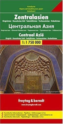 neuveden: Střední Asie 1: 750 000 / Zentralasien 1: 750 000
