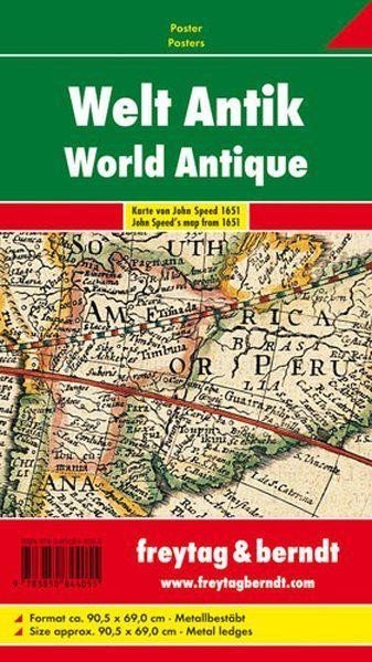 neuveden: AWK 2 Svět antik 1651, nástěnná mapa lišty