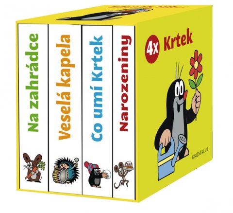 Miler Zdeněk: 4x Krtek (komplet v krabičce)