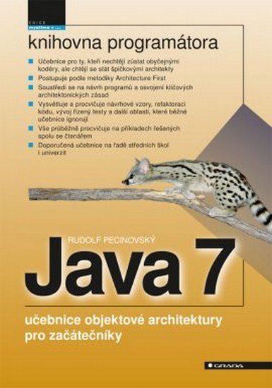 Pecinovský Rudolf: Java 7 - učebnice objektové architektury