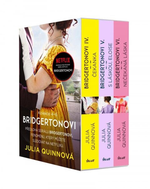 Quinnová Julia: Bridgertonovi (4-6) - komplet Quinnová Julia: Bridgertonovi (4-6) - komplet