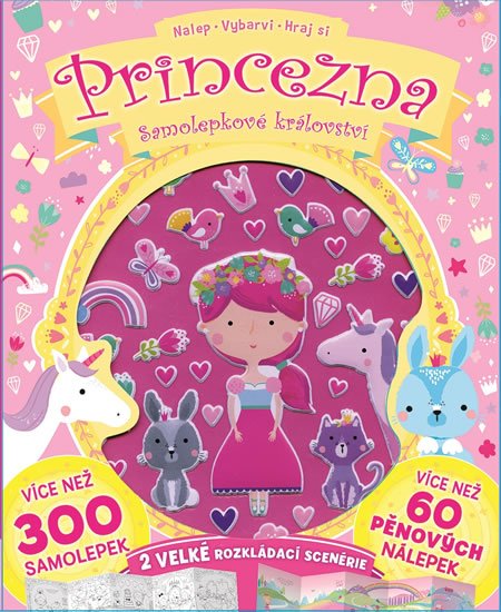 neuveden: Princezna - samolepkové království neuveden: Princezna - samolepkové království