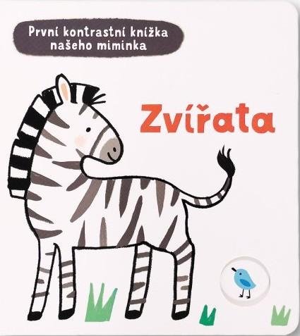 Cartwright Mary: Zvířata - První kontrastní knížka našeho miminka
