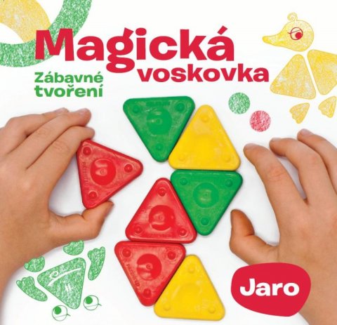 neuveden: Magická voskovka sada - Jaro (knížka, voskovky, výseky)