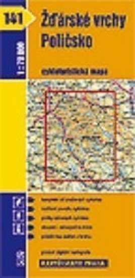 neuveden: 1: 70T(141)-Žďárské vrchy,Poličsko (cyklomapa)