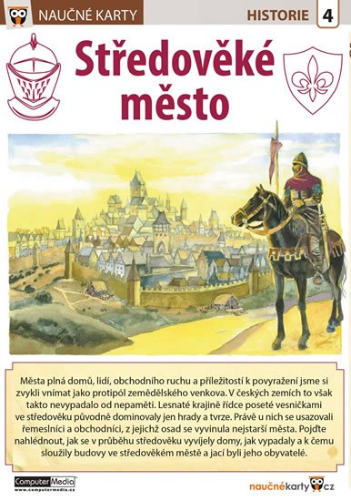 neuveden: Středověké město - Naučná karta neuveden: Středověké město - Naučná karta