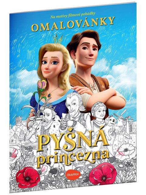 neuveden: Pyšná princezna - Omalovánky na motivy filmové pohádky