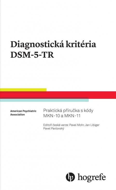 kolektiv autorů: Diagnostická kritéria DSM-5-TR