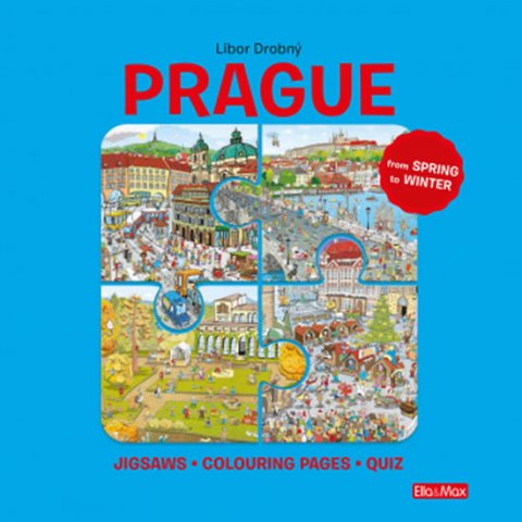 Drobný Libor: PRAGUE - Puzzles, Colouring, Quizzes Drobný Libor: PRAGUE - Puzzles, Colouring, Quizzes