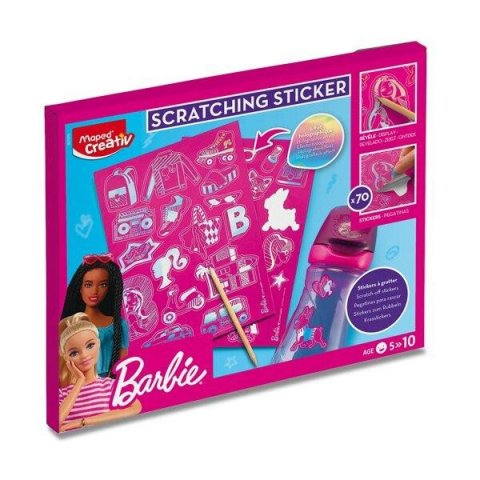 neuveden: Maped Kreativní sada Scratching Stickers Barbie neuveden: Maped Kreativní sada Scratching Stickers Barbie