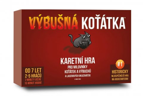 neuveden: Výbušná koťátka - karetní hra neuveden: Výbušná koťátka - karetní hra