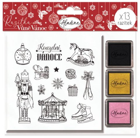 neuveden: Razítka Aladine Stampo Noël - Vůně Vánoc