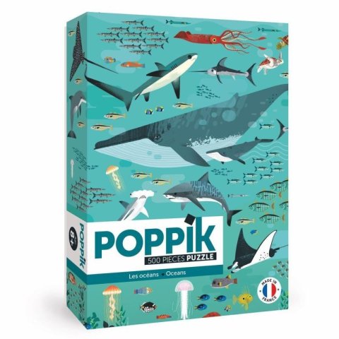 neuveden: Poppik Puzzle - Oceány/500 dílků