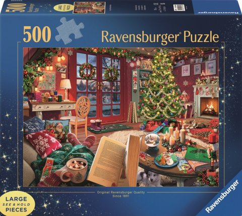 neuveden: Puzzle Vánoční hřejivé chvíle 500 dílků