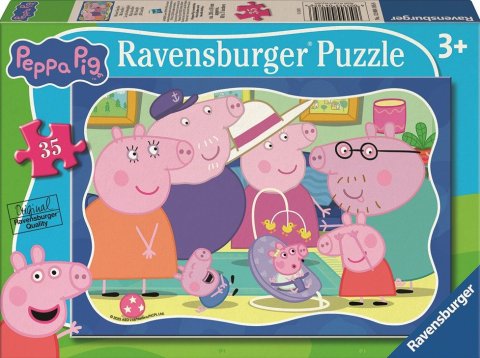 neuveden: Puzzle Prasátko Peppa 35 dílků