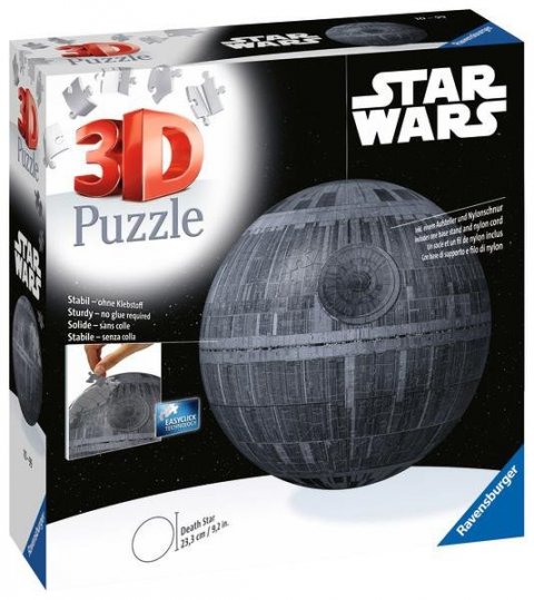 neuveden: Ravensburger Puzzle 3D - Star Wars: Hvězda smrti 540 dílků