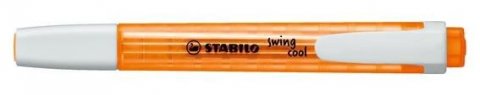 neuveden: Zvýrazňovač STABILO swing cool oranžový