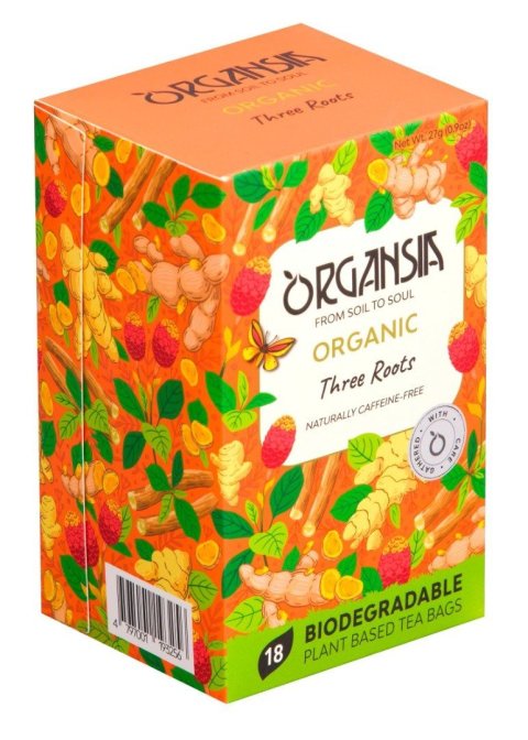 neuveden: ORGANSIA BIO Three Roots přebal 18x1,5g