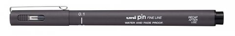 neuveden: UNI voděodolný liner - tmavě šedý 0,1 mm