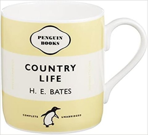 neuveden: Mug - Country Life - H.E. Bates. Yellow