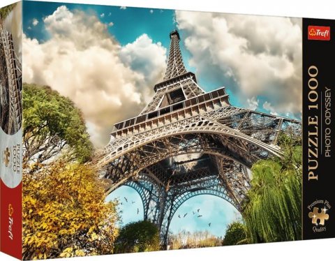 neuveden: Puzzle Premium Plus: Photo Odyssey - Eiffelova věž 1000 dílků