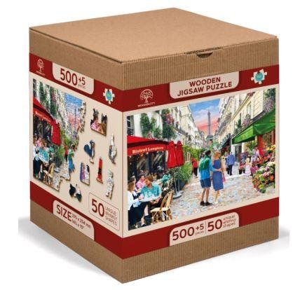 neuveden: Wooden City Puzzle Paříž 505 dílků
