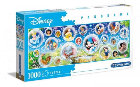 neuveden: Clementoni Puzzle Panorama - Disney 1000 dílků