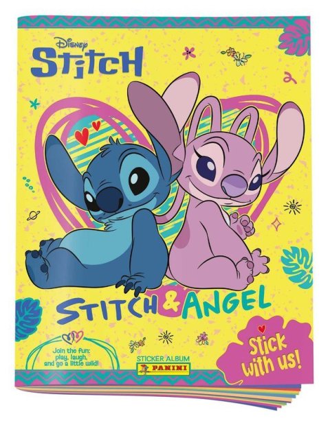 : Stitch Album na samolepky - Stitch & Angel