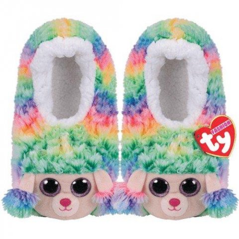 neuveden: Ty Fashion bačkůrky RAINBOW - pudl, velikost M (32-34) neuveden: Ty Fashion bačkůrky RAINBOW - pudl, velikost M (32-34)